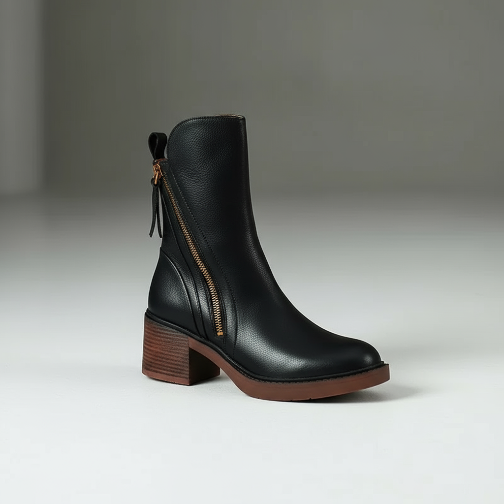 Avalon | Leather Ankle Boots