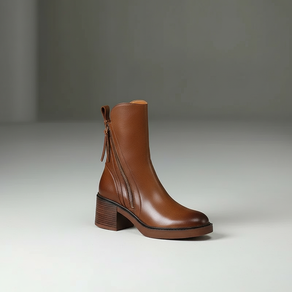 Avalon | Leather Ankle Boots