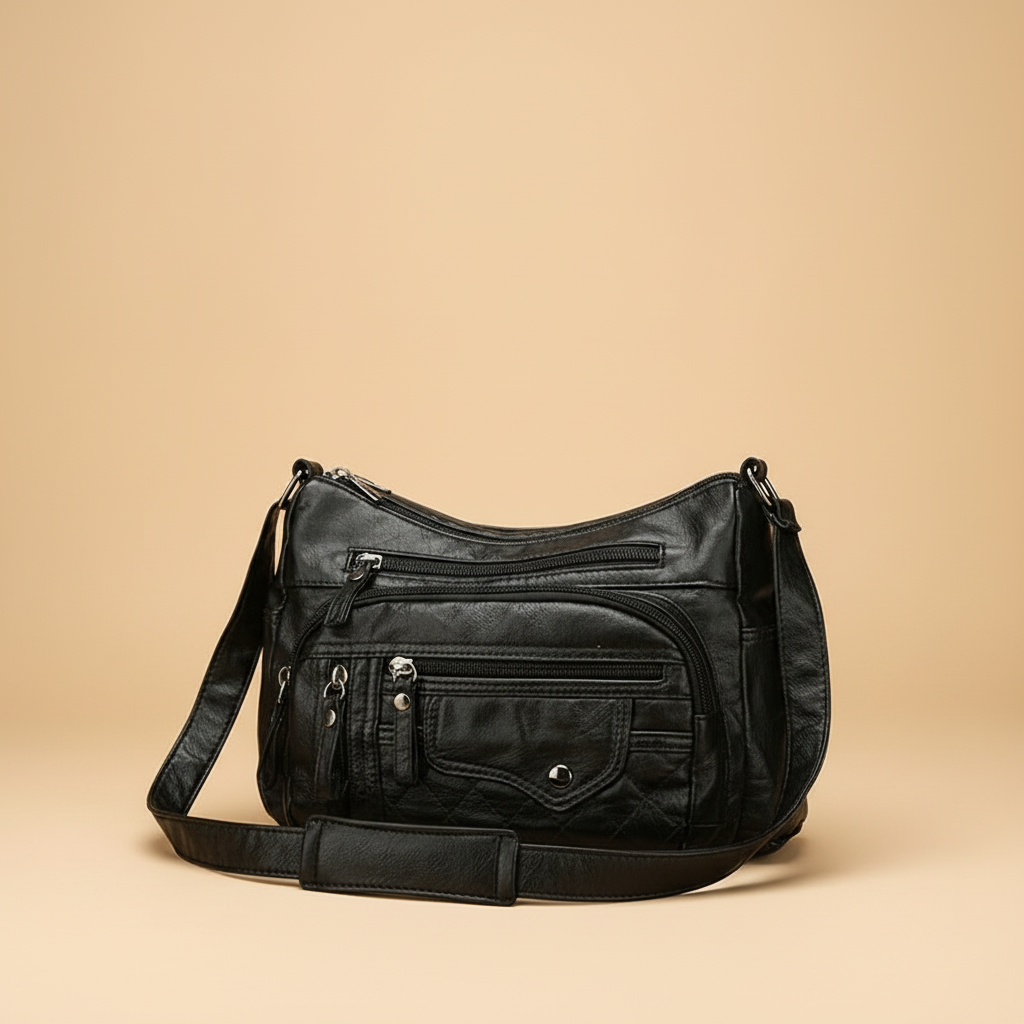 Vera | Fashion Multi Zipper Crossbody Bag