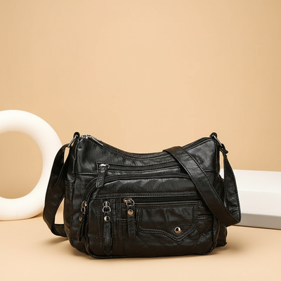 Vera | Fashion Multi Zipper Crossbody Bag