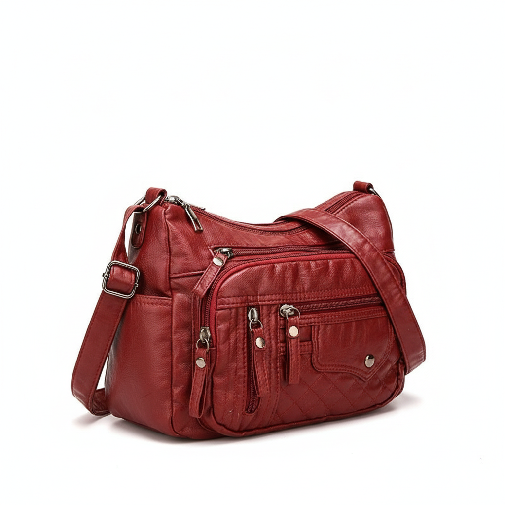 Vera | Fashion Multi Zipper Crossbody Bag