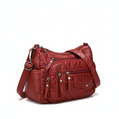 Vera | Fashion Multi Zipper Crossbody Bag