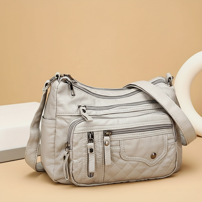 Vera | Fashion Multi Zipper Crossbody Bag
