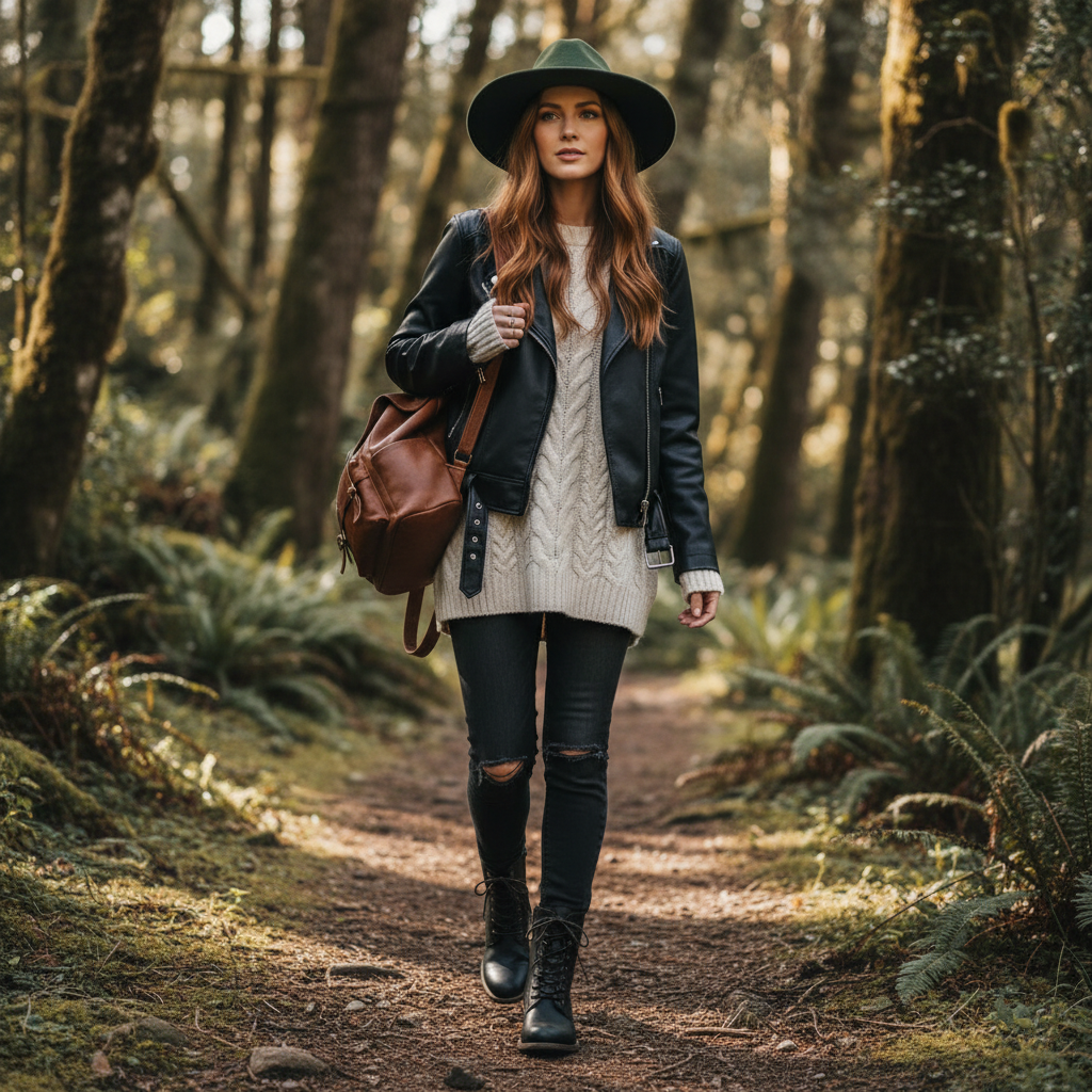 Verity | Leather Lace-Up Boots