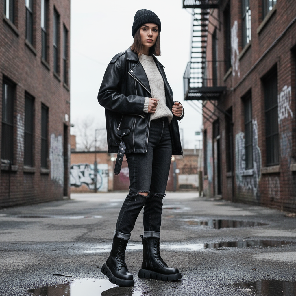 Briony | Leather Boots