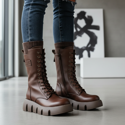 Briony | Leather Boots